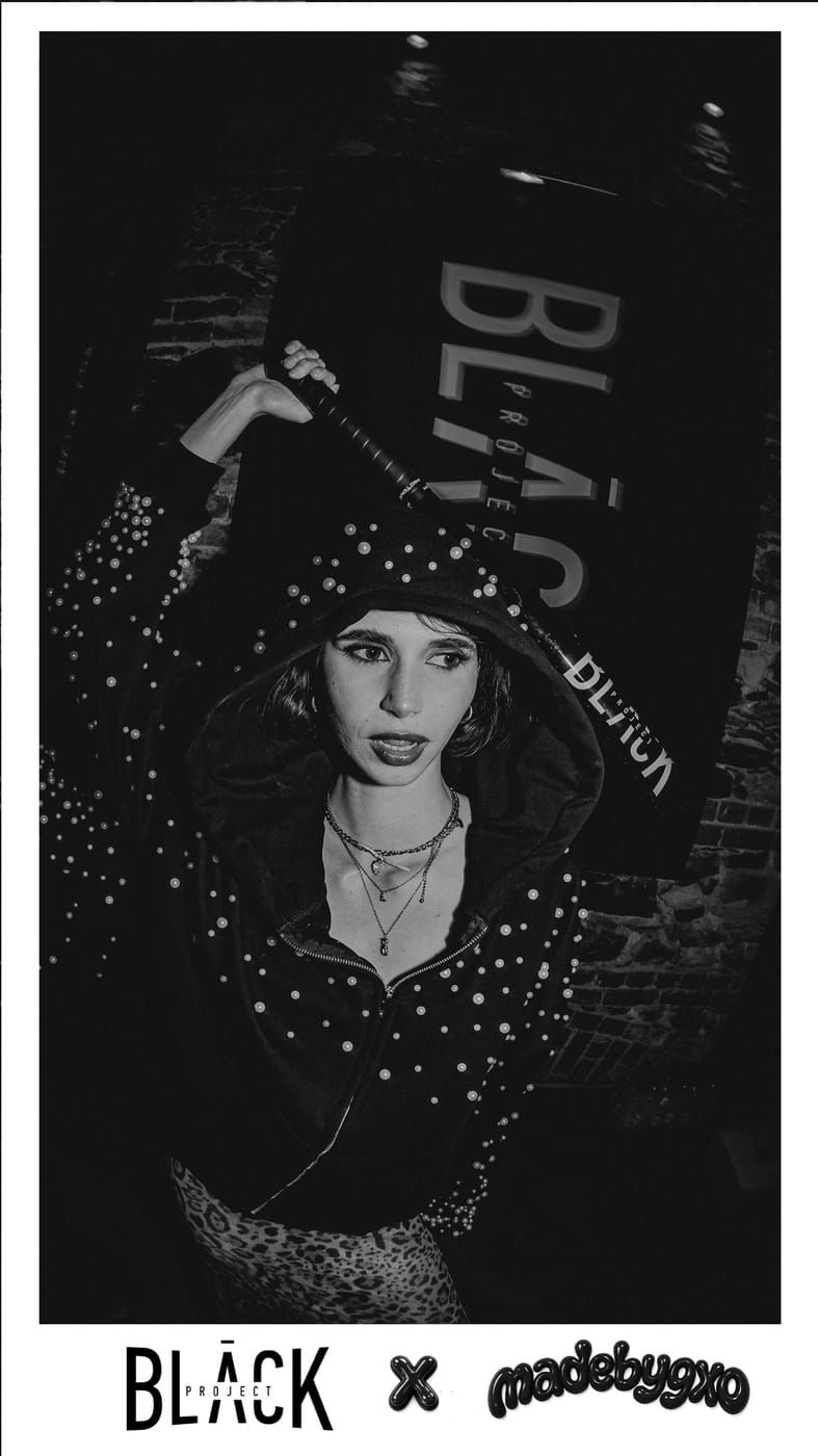 A photo from the pop up at Black Project